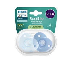 Avent duda varalica Soothie 0-6, Plava