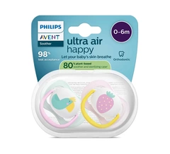 Philips Avent duda varalica Ultra Air 0-6mj , Jagoda
