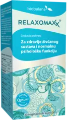 RELAXOMAXX dodatak prehrani za zdravlje živčanog sustava i normalnu psihološku funkciju, 30 kapsula