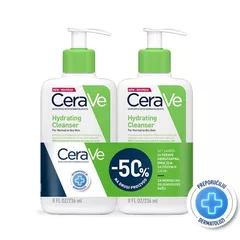 CeraVe Hidratantna emulzija za čišćenje lica za normalnu do suhu kožu 236ml, Duo pack