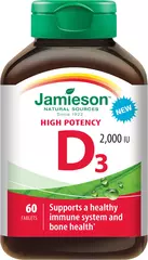 Jamieson Vitamin D 2000 IU, tablete