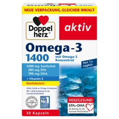 Doppelherz® aktiv Omega-3 1400, 30 kapsula