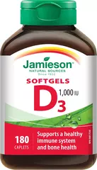 Jamieson Vitamin D 1000 IU, kapsule