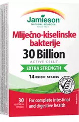 Jamieson Mliječno-kiselinske bakterije extra snaga 30 milijardi, kapsule