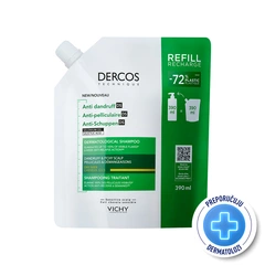Vichy Dercos Šampon protiv prhuti za suhu kosu, 390ml REFILL