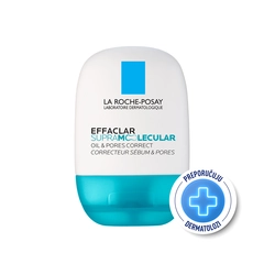 EFFACLAR SUPRAMOLECULAR GEL ZA KOREKCIJU VIDLJIVOSTI PORA I VIŠKA SEBUMA, 40 ml