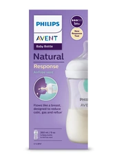 Philips Avent Natural Response Bočice s ventilskim umetkom, 260ml