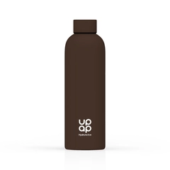 UpAp HydroActive Thermo boca od nehrđajućeg čelika, 500 ml smeđa