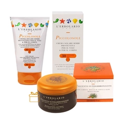 L'Erbolario Sun Piccolosole dječja krema  SPF 30, 125ml