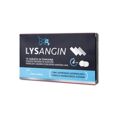 Lysangin tablete za žvakanje, okus jabuke 