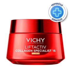 Vichy Liftactiv Collagen Spacialist 16 dnevna krema SPF50+, 50 ml