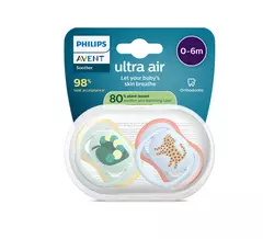 Philips Avent duda varalica Ultra Air 0-6mj, Leopard