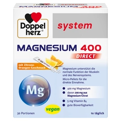 Doppelherz® system Magnezij 400 DIREKT, 30 vrećica