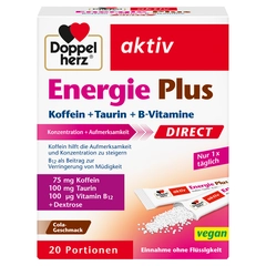Doppelherz® aktiv Energie Plus DIREKT, 20 vrećica